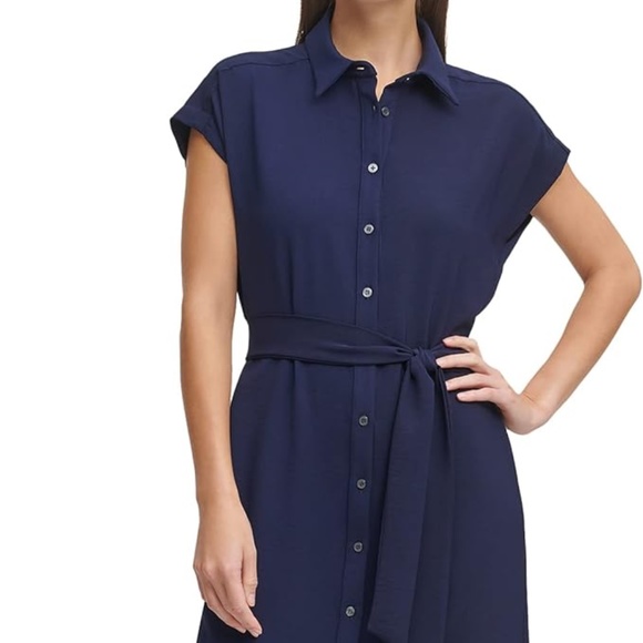 DKNY Women's Shirt Dress - Picture 1 of 6